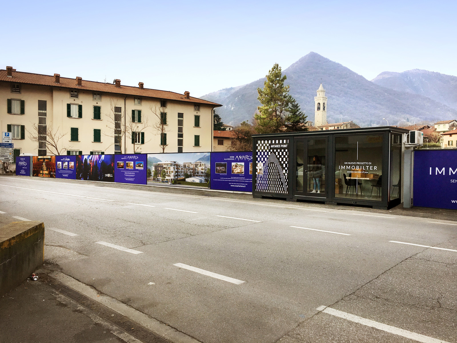 Pannellatura Cantiere Residenza Antares Albino